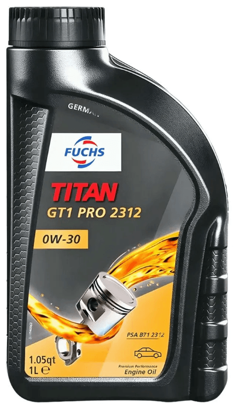 Масло моторное синтетическое  TITAN GT1 PRO 2312 0W-30 , 1л