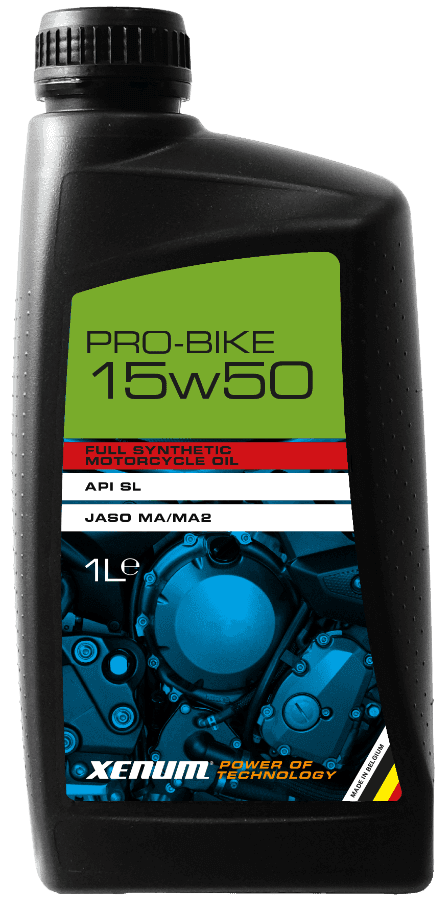 Синтетическое масло для мотоциклов PRO-BIKE 15W50 (1 литр)