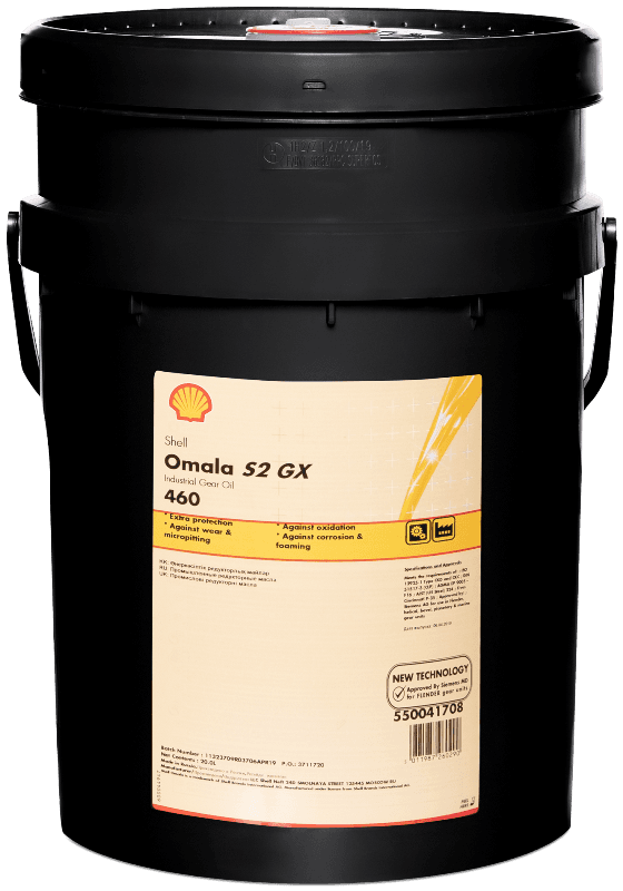 Редукторное масло OMALA  S2 GX 460, 20L, шт