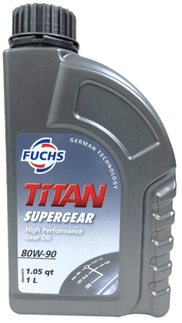 Масло трансмиссионное минеральное  TITAN SUPERGEAR 80W-90 , 1л
