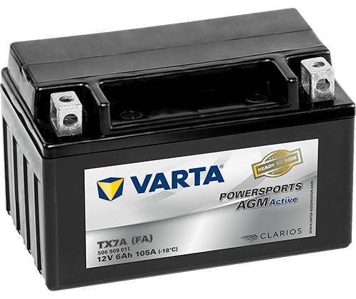 Аккумулятор VARTA POWERSPORTS AGM Active 6Ah_105A 506909011
