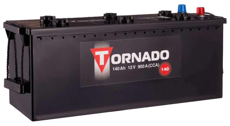 Аккумулятор TORNADO 12V 140A/h 900A (513x189x217) ОП