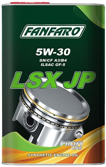 6703 FANFARO LSX JP 5W30 (metal) 1 л. Синтетическое моторное масло 5W-30