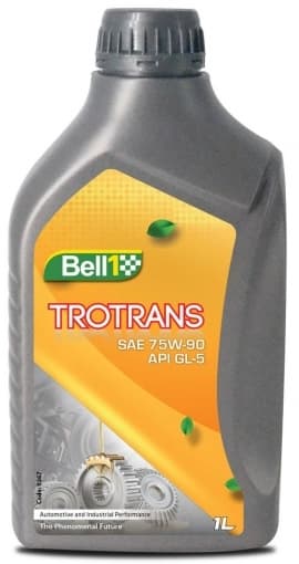 Масло BELL1 TROTRANS S5 75w90 GL-5, 1л (24шт/уп), шт