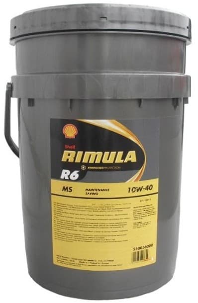 МАСЛО Shell Rimula R6 MS 10W40   20л