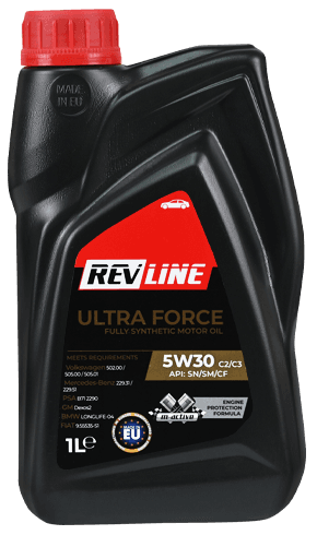 Масло моторное REVLINE ULTRA FORCE C2/C3 5W/30, 1л, Польша, ,