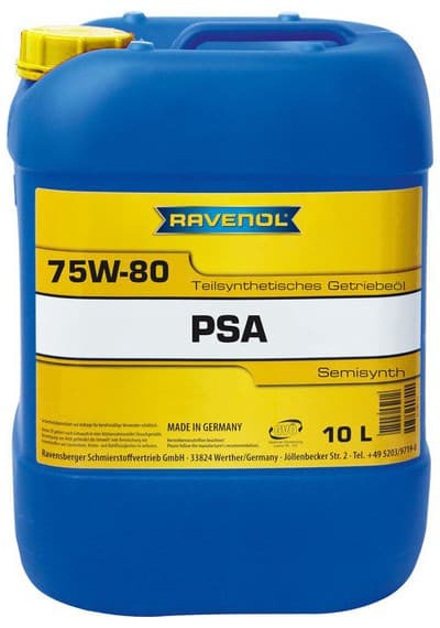 Трансмиссионное масло RAVENOL PSA SAE 75W-80 (10л)