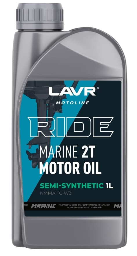 МОТО Моторное масло RIDE MARINE 2T 1 л