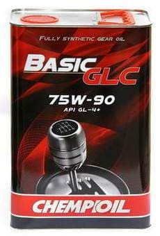 CHEMPIOIL Basic GLC 75W-90 (GL-4+) metal 4 л. синтетическое трансмиссионное масл
