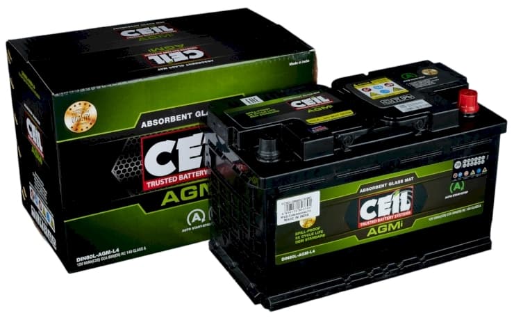 Аккумулятор CEIL DIN AGM DIN80-AGM-L4 L CEIL арт. DIN80AGML4L