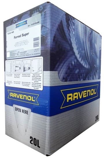 Моторное масло RAVENOL Formel Super SAE 15W-40 SF-CD (20л) ecobox