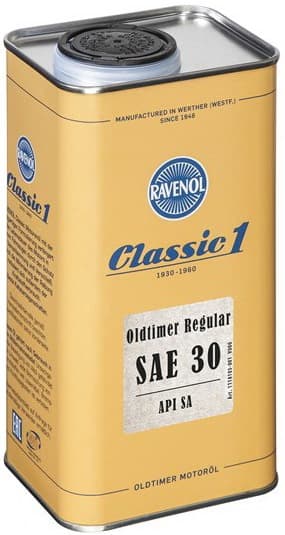 Моторное масло RAVENOL Oldtimer Regular SAE 30 (1л)