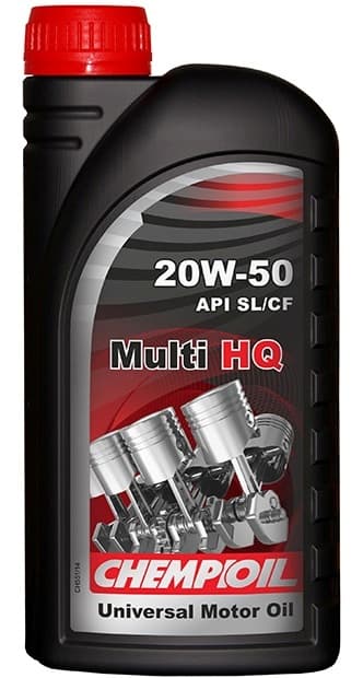 CHEMPIOIL Multi HQ 20W-50 минеральное моторное масло 20W50 1 л.