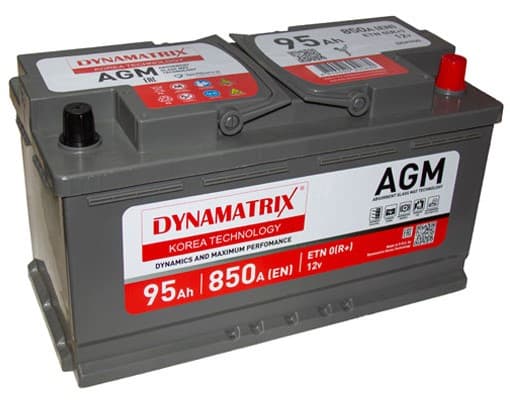 AGM аккумулятор 12V 95Ah 850A ETN 0(R ) B13 353x175x190 26,5kg