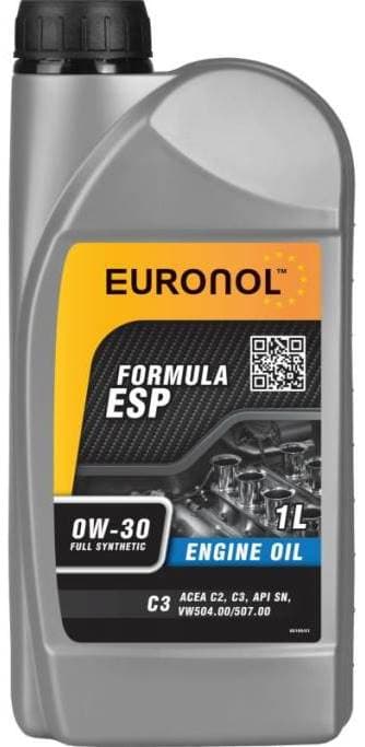 EURONOL Моторное масло ESP FORMULA 0w-30 С3 1L