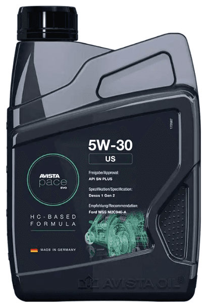 PACE EVO US SAE 5W-30 1Л МАСЛО МОТОРНОЕ СИНТЕТИЧЕское