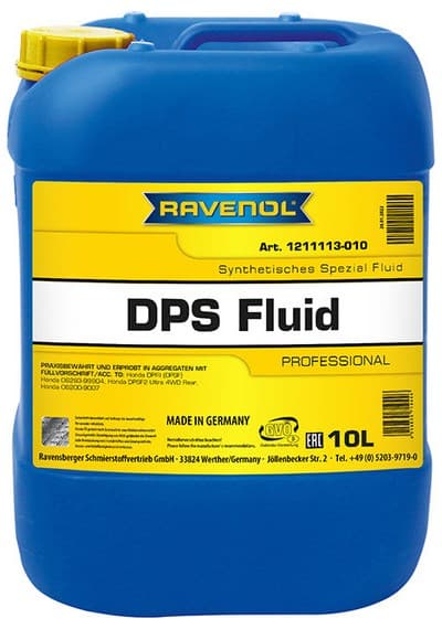 Трансмиссионное масло RAVENOL DPS Fluid (10л)
