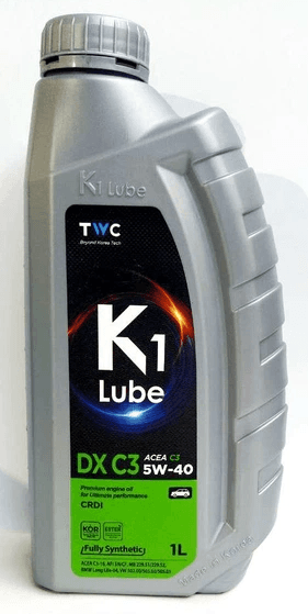 K1 Lube DX C3 5W40 1L МАСЛО МОТОРНОЕ   ACEA C3. API SN CF. MB 229.51(52). BMW LL-04. VW 505.01