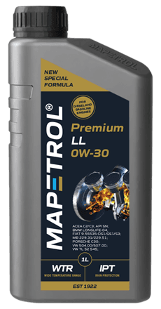 MAPETROL PREMIUM LL 0W-30 1L