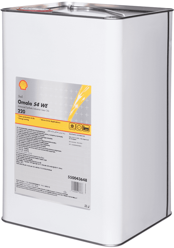 Редукторное масло OMALA S4 WE 220 20L