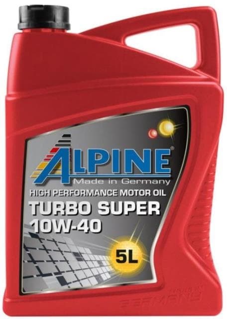 Масло Alpine Turbo Super 10w40 5л., Германия