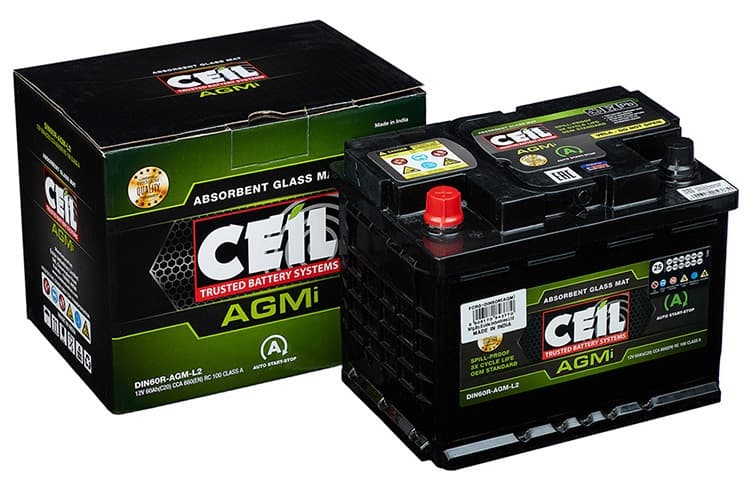 Аккумулятор CEIL DIN AGM DIN60-AGM-L2 R CEIL арт. DIN60AGML2R